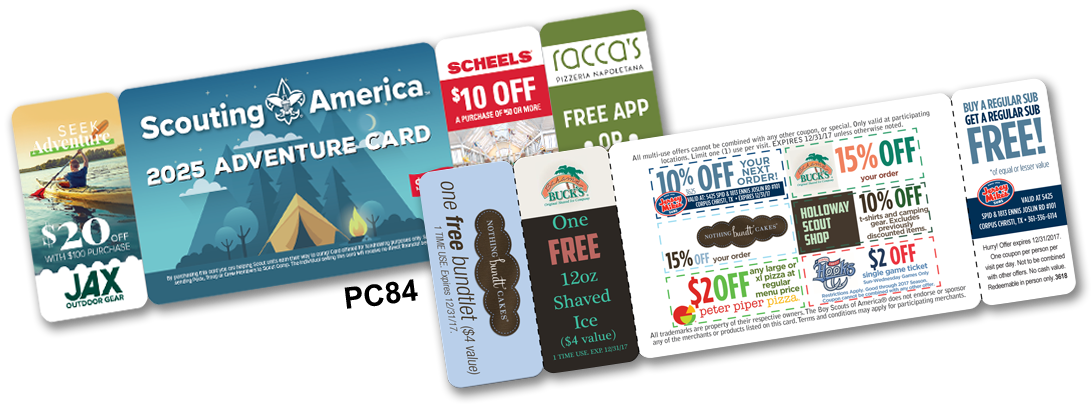 camp cards formats